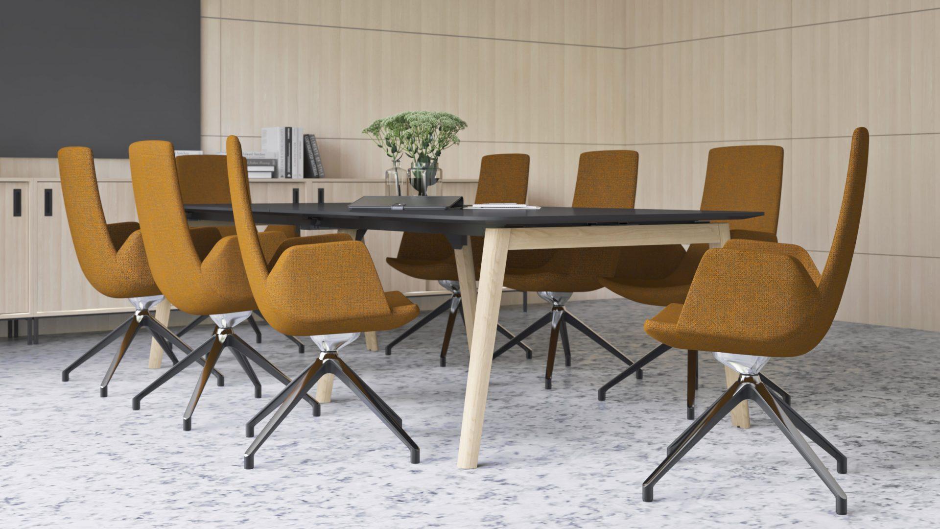 Konferenču krēsls NORTH CAPE, AD6 - zils